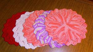 HAND CRAFTED COTTON FACE/DISH CLOTHS
