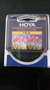 Hoya circle polarized 58mm lens filter