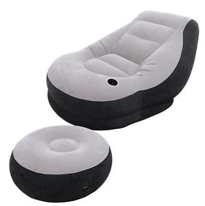 Inflatable Lounge with Ottoman