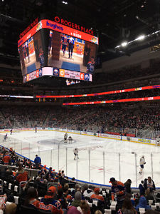 Oilers vs Kings (Lower Bowl - Attack Zone Twice)