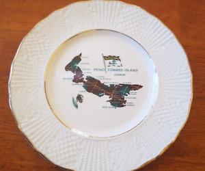 PEI collectable plate. Burleigh ironstone England