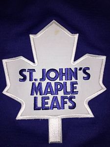 St. John's Maple Leafs Jersey and Programs