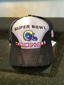 St Louis Rams Super Bowl Locker Room Championship Hat