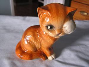 Vintage china cat figurine by Goebel West Germany