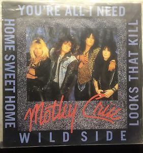Wanted: Motley Crüe 12" single record