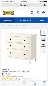 Wanted: WANTED: Ikea Hemnes 3 drawer dresser