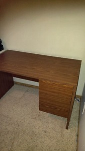 Wooden desk