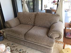 two good condition sofas