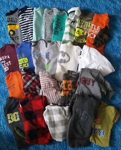 0-3 MONTHS BOYS CLOTHING LOT