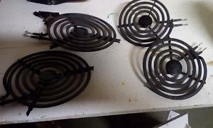2 6" and 2 8" stove elements