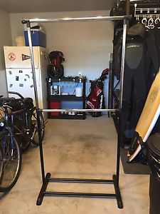 2 tier clothing rack