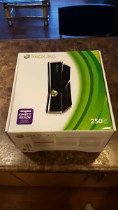 250 GB Xbox 360 s. Complete in box.