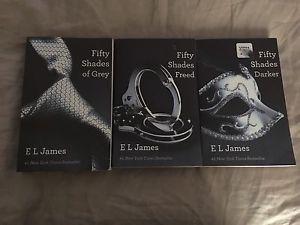 50 shades of grey by E L James. All three books for $20