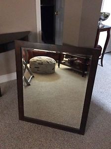 Antique Mirror solid wood frame