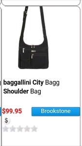 Baggallini city bagg /shoulder bag $