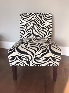 Beautiful Zebra Chair