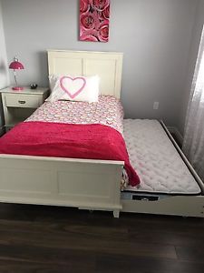 Beautiful near new girls bedroom suite with trundle