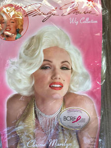 Blonde Marilyn Munroe Wig. Excellent Condition