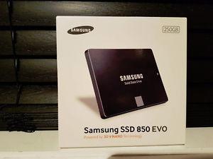 Brand new sealed Samsung SSD 850 EVO 250GB hard drive.
