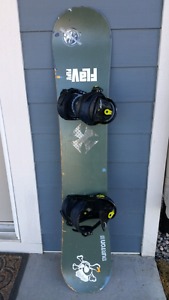Burton 156cm Snowboard with Bindings