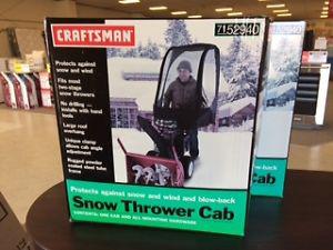CLEARANCE Snow Thrower Cab at Sears in Brandon