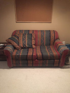 Colorful Two Seater Couch