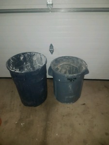 Construction garbage cans