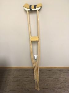 Crutches - 2 sets available
