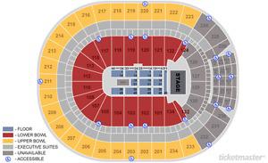 Ed Sheeran - Section 122 Row 15 Aisle Seats next to Section