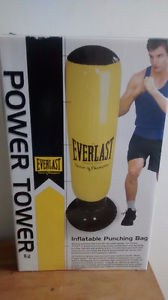 Everlast power tower inflatable punching bag