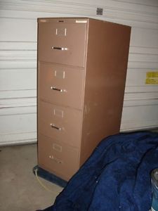 Four Drawer Legal-size 'SteelCase' File Cabinet