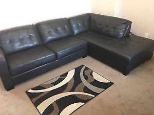 Genuine Leather Sectional sofa