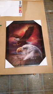 Hologram eagle picture