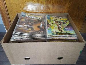 LARGE COLLECTION OF CONAN COMIC MAGAZINES
