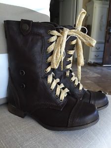 Little Girls Military stylish boots size 12