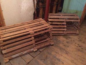 Lobster Traps (old wooden)