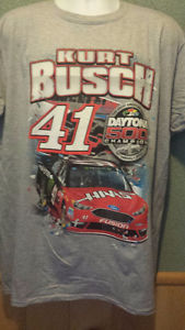 NASCAR Kurt Busch  Daytona 500 Win T-shirt