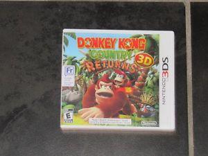 Nintendo 3DS Donkey Kong Country Returns 3D Game