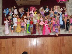 Over 30 Barbies/Fashion Dolls
