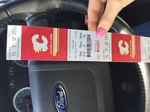 Pair of Flames vs Avalanche tickets only $70 each!