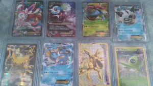Pokemon ex cards and others.