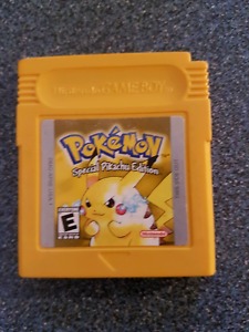 Pokemon yellow 20$ OBO