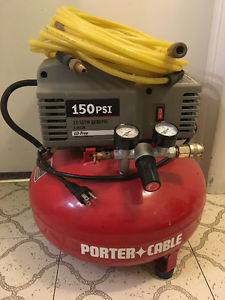 Portercable 150 PSI Compressor PLUS 50ft hose