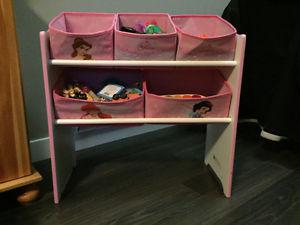 Princess toy storage