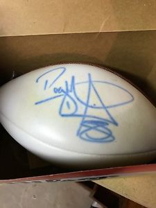 Rocket Ismail signed football