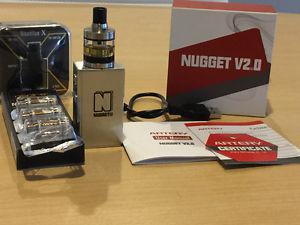 SILVER NUGGET V2 NAUTILUS X LOW PROFILE TANK AND COILS