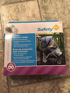 Safety first stroller weather shield