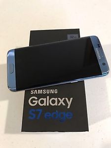Samsung s7 Edge Fully Unlocked Coral Blue