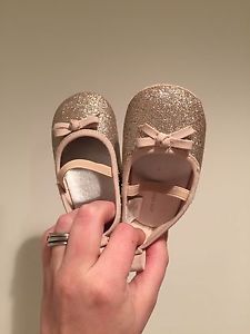 Size 4 baby Sparkle Shoes