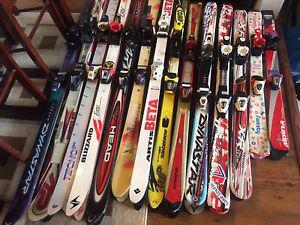 Skis,boots,poles,ski bags,pants,goggles,snowboard boots